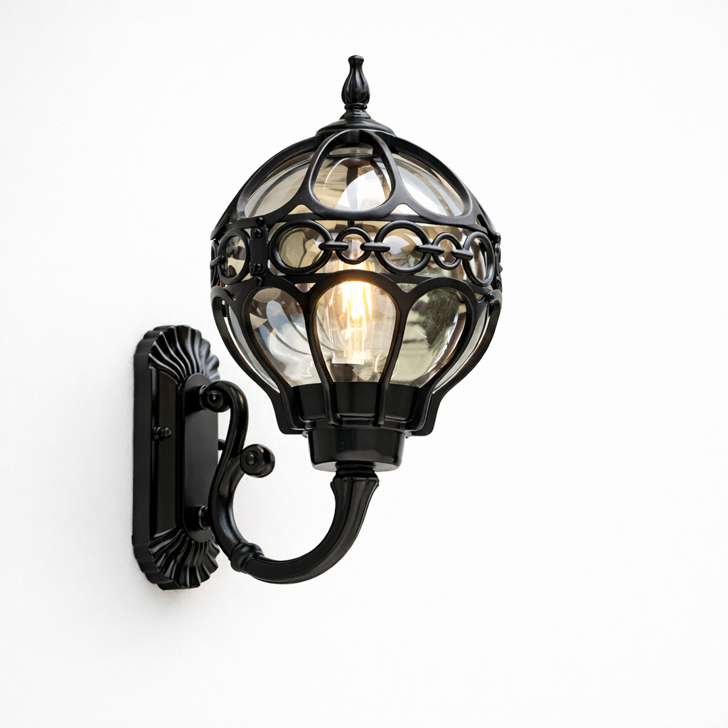 Éclairage mural extérieur IP55 avec boîtier inoxydable