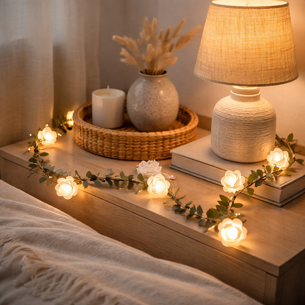 Rosenslyng Lyskæde med LED