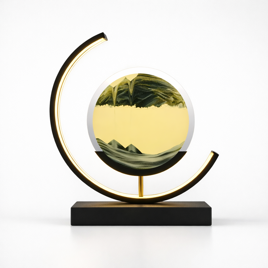 Lampe de sel avec commande via application et trois couleurs de lumière
