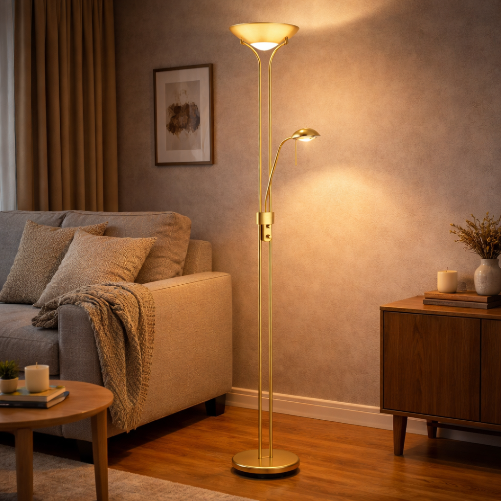 Wandlamp Met Strakke Vorm En Gerichte Lichtbundel