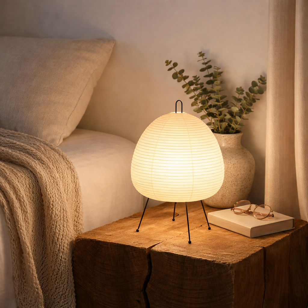 Suspension en papier de riz japonais