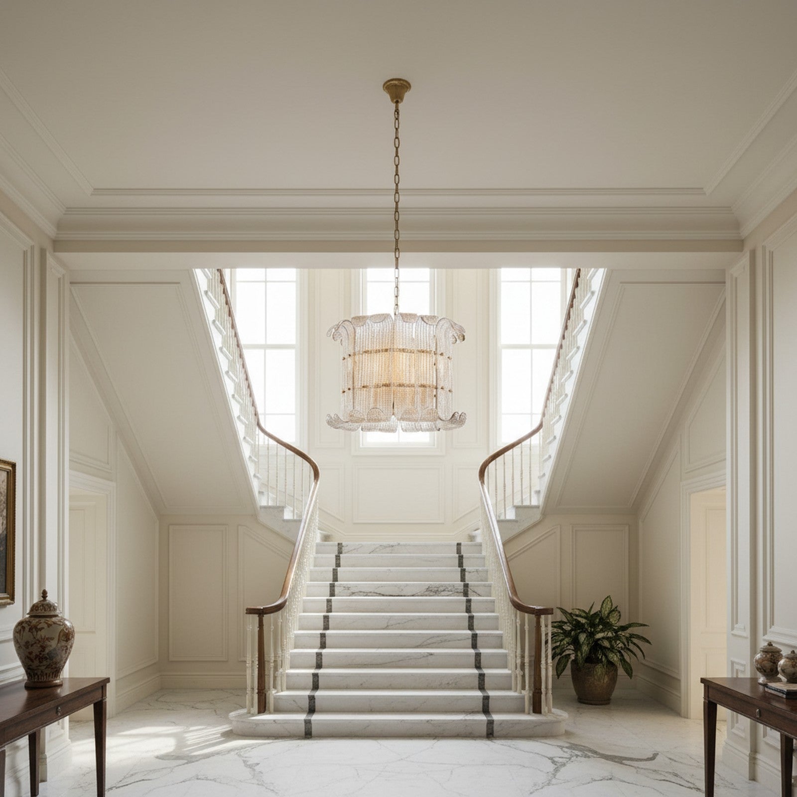 Brasher Chandelier - room context