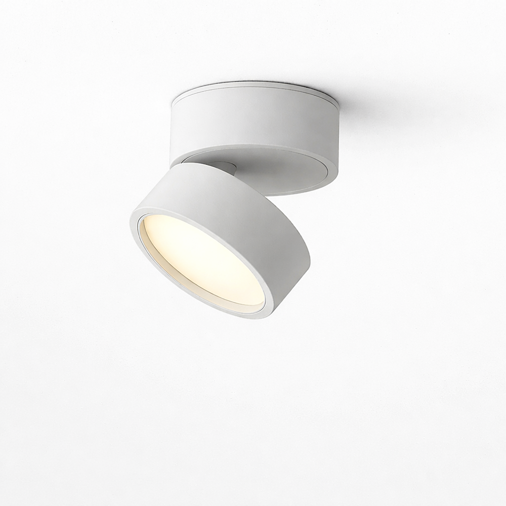 Moderne opbygget loftlampe