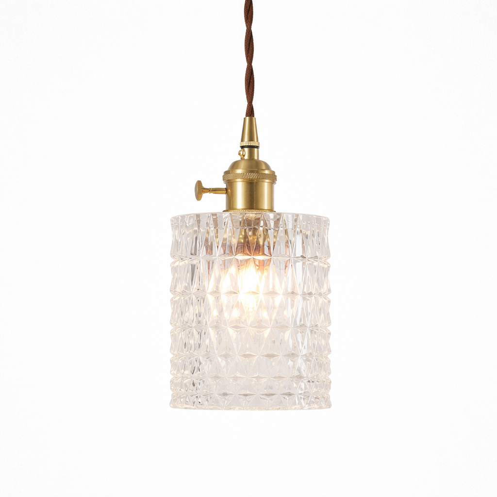 Japandi Glazen Hanglamp Voor Woonkamer Of Bar