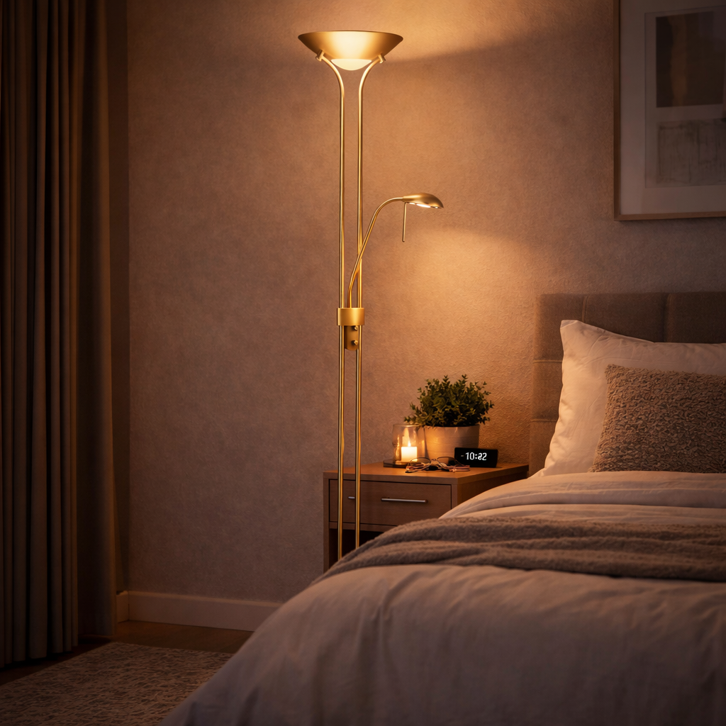 Wandlamp Met Strakke Vorm En Gerichte Lichtbundel