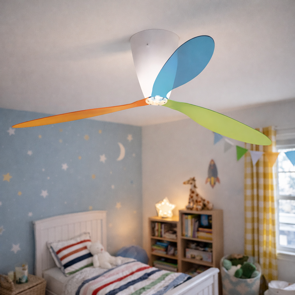 Loftventilator med Integreret Belysning