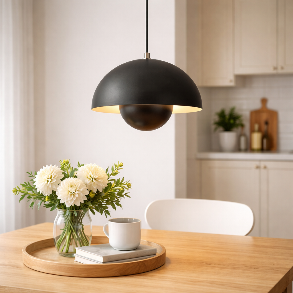 Lampe d’Intérieur en Forme de Coupole avec Faisceau Lumineux Concentré
