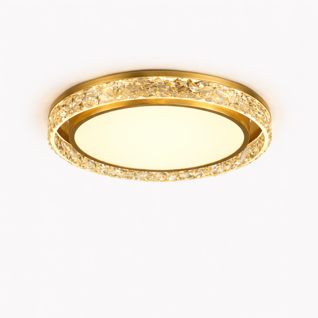 Rund Indendørsarmatur med Nutidigt Design