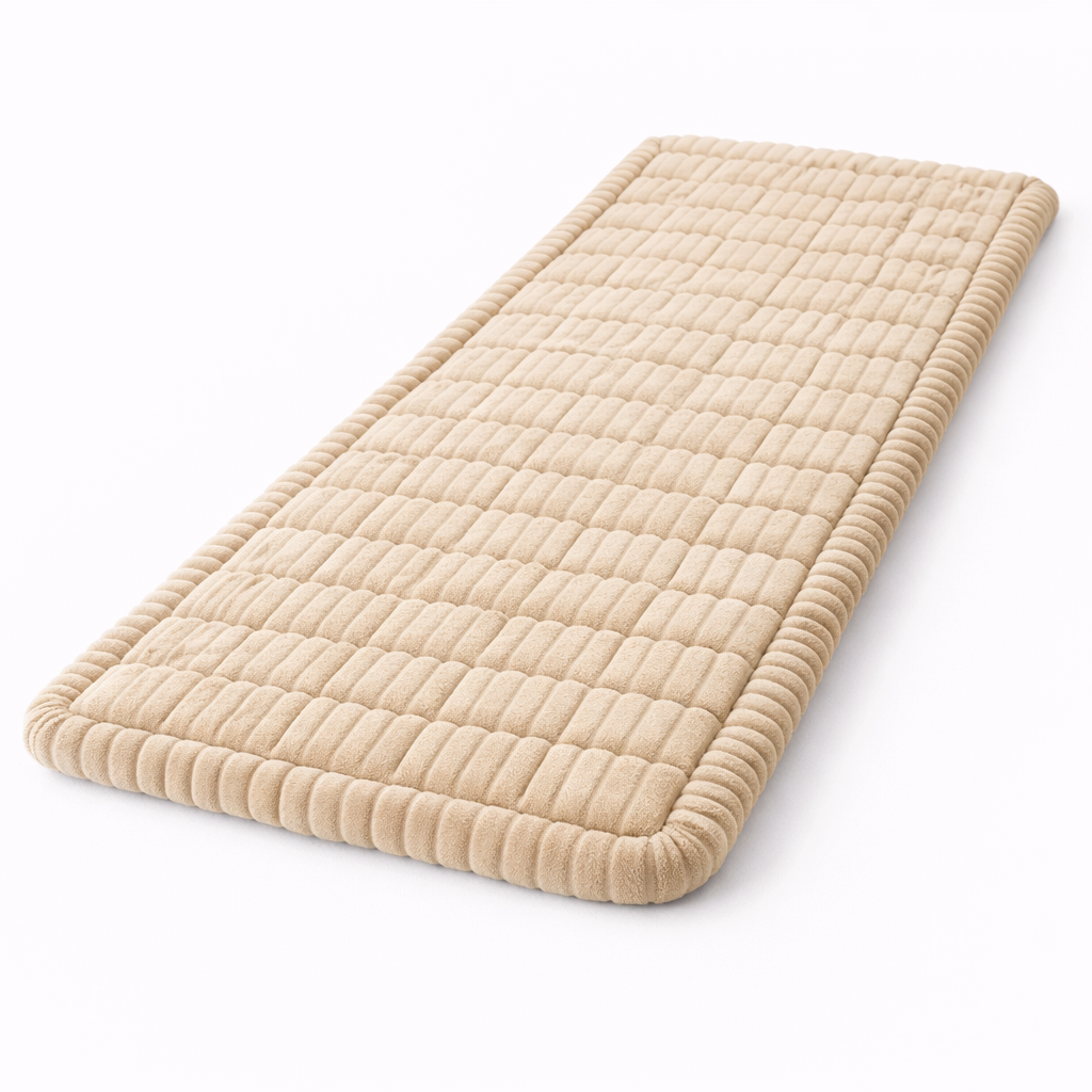 Bankovertrek met Geplooide Randen en Zachte Afwerking