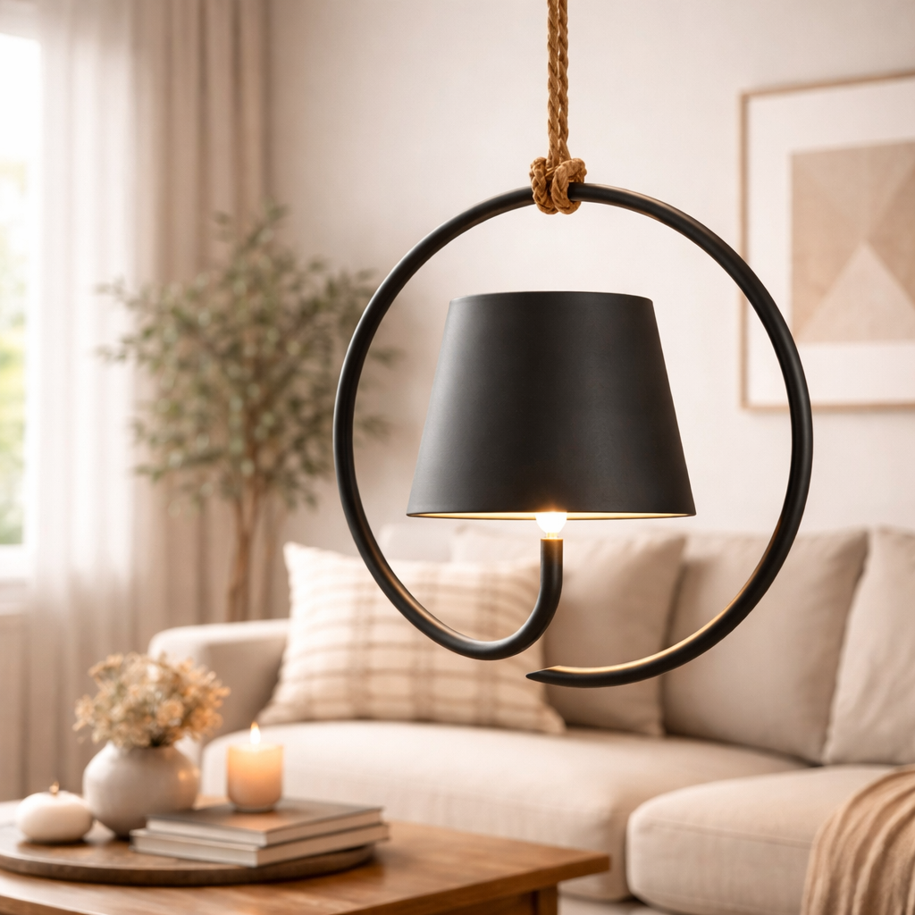 Minimalist Pendant Lamp with Contemporary Design