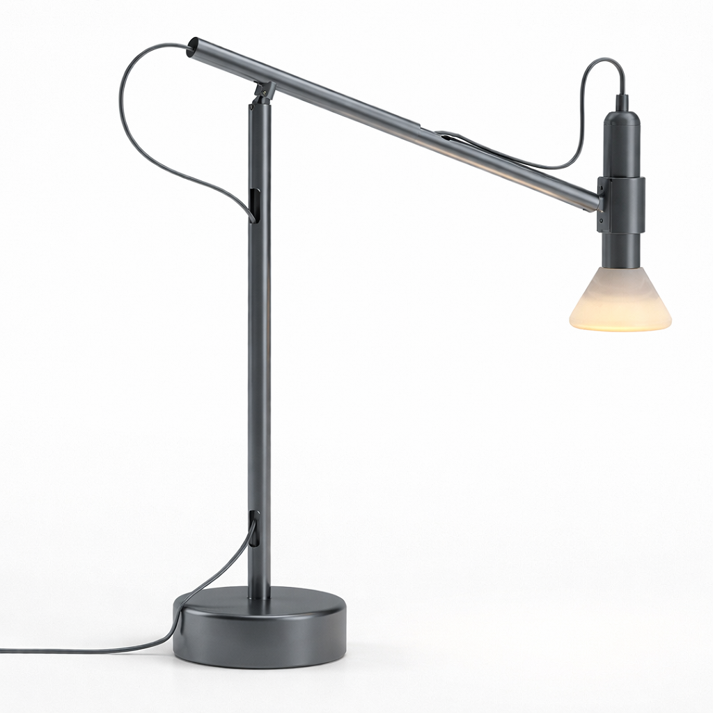 Bureaulamp Met Richtbare Spot Voor Gerichte Verlichting