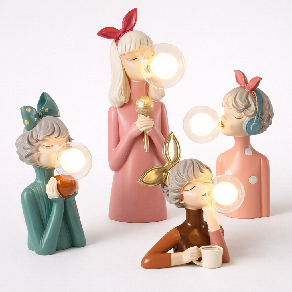 Ambachtelijke Tafellamp met Handgemaakt Karakter