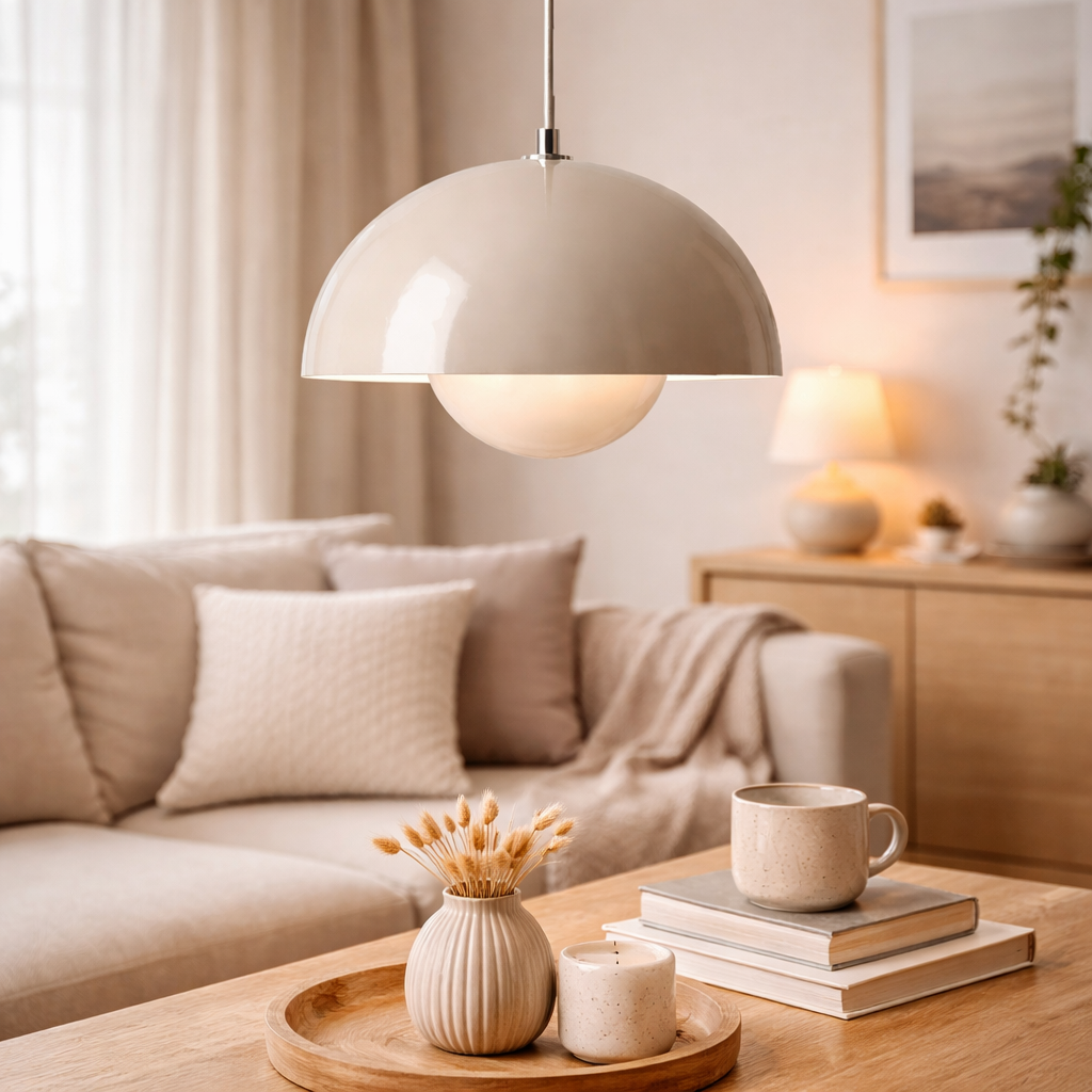 Lampe d’Intérieur en Forme de Coupole avec Faisceau Lumineux Concentré