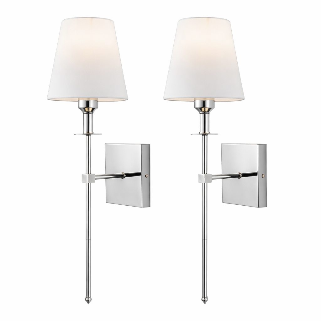 2-Pack Draadloze Oplaadbare Wandlampen