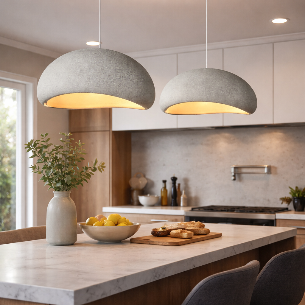 Hanglamp van Hars met Strakke Vorm