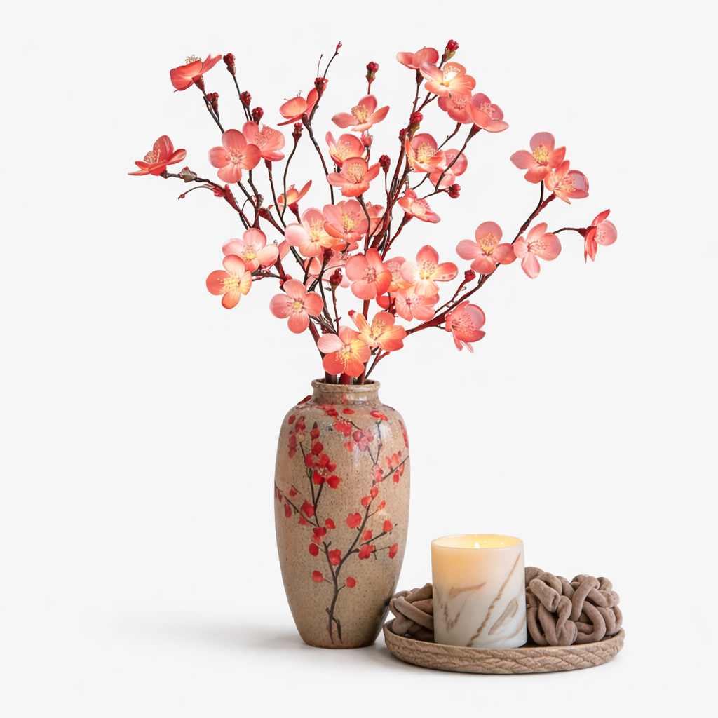 Decorative LED Branch Lamp with Atmospheric Twig Lighting