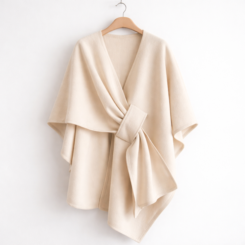 Veste Femme Coupe-vent en Forme d’Écharpe