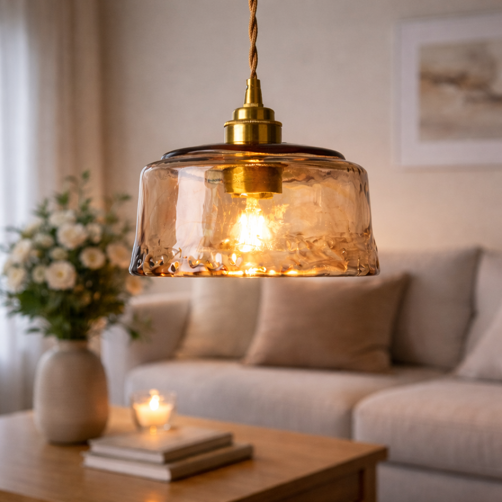 Moderne Hanglamp met Strakke Vormgeving