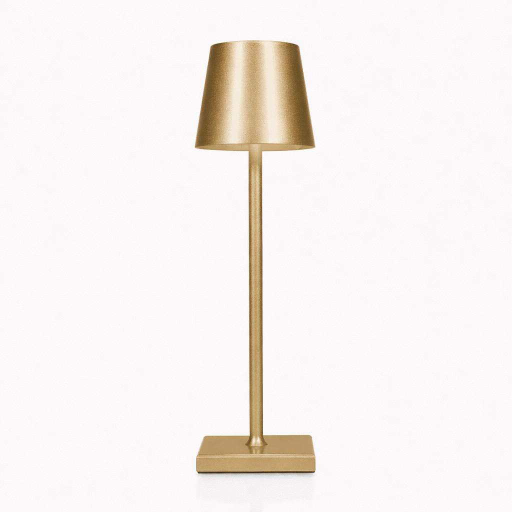 Ledningsfri Bordlampe med Genopladeligt Batteri