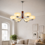 Lustre Bauhaus avec 3 à 5 points lumineux