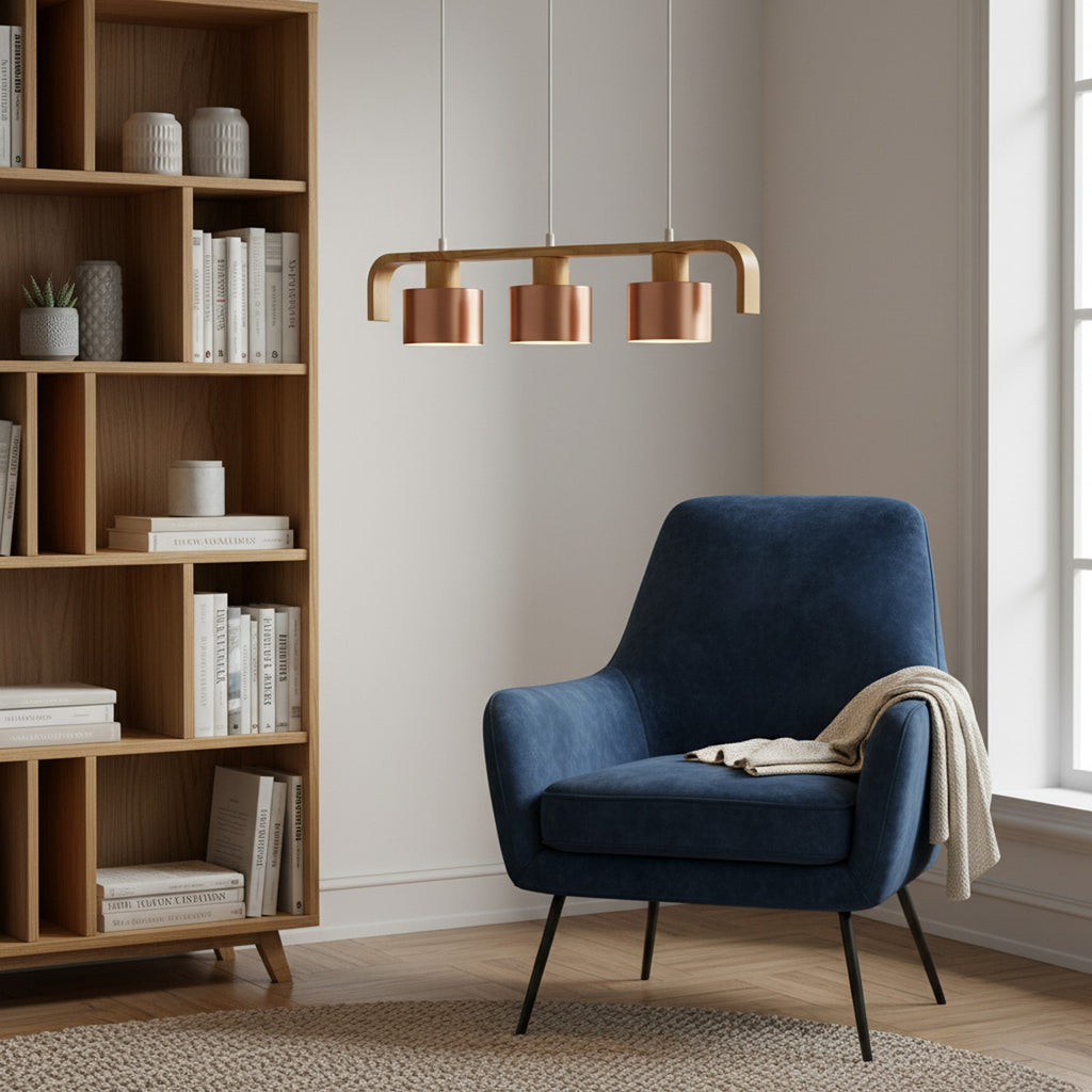 Modern Nordic LED Pendant Lamp - Kitchen Island Setting