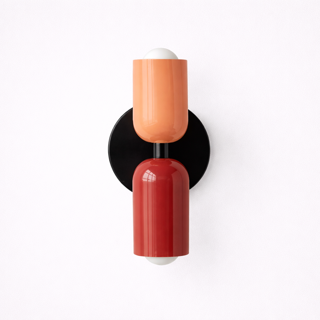 Scandinavische Up-Down Wandlamp Met Macaron Design