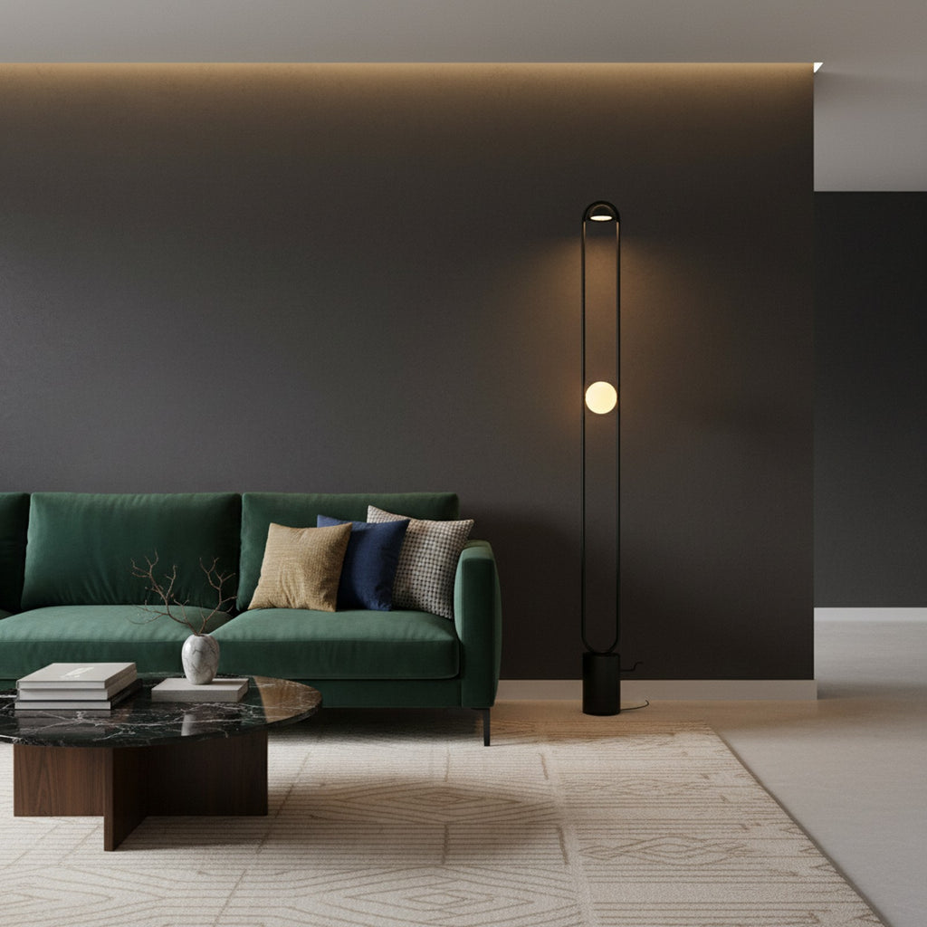 Luppiter Floor Lamp - Modern Living Room Lifestyle
