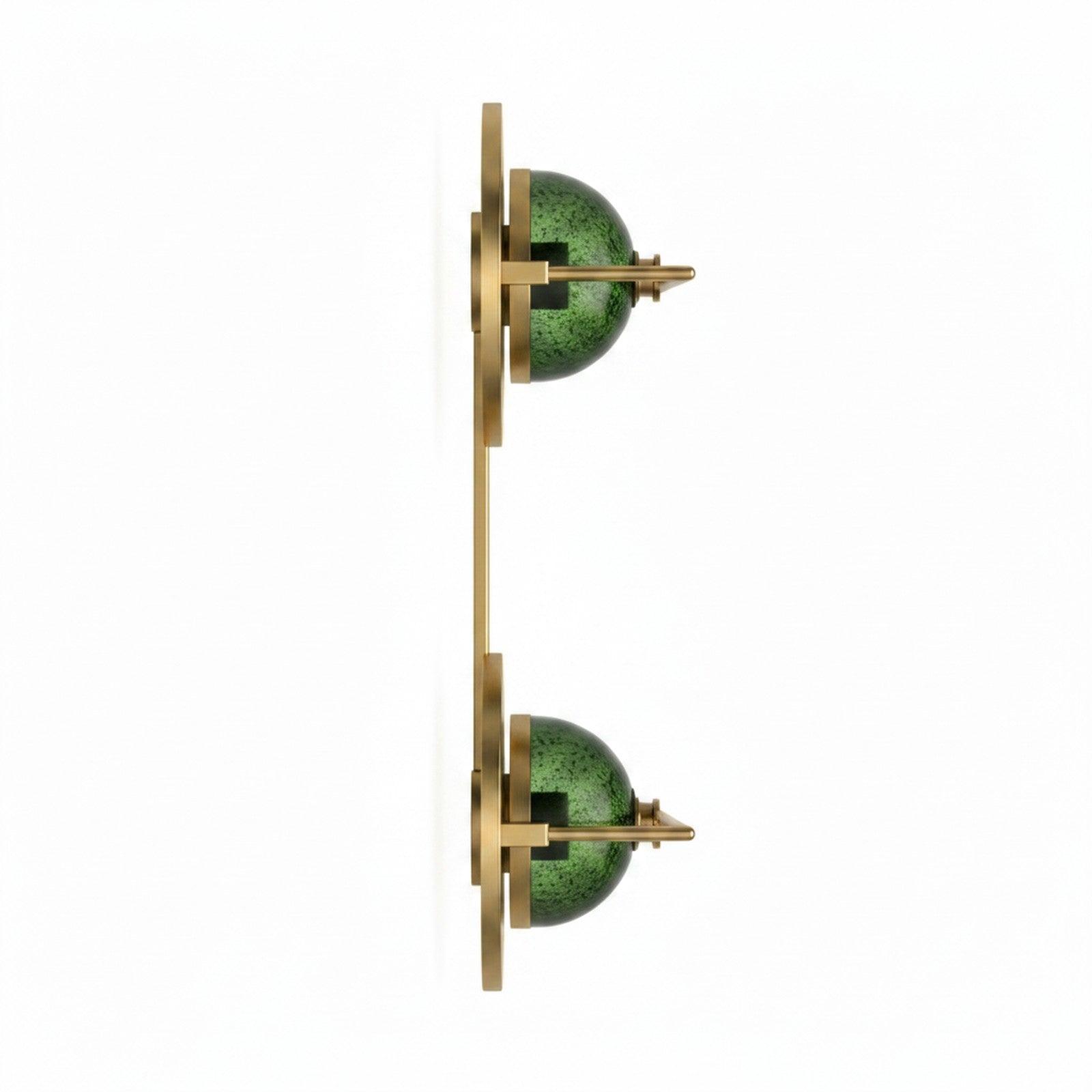 Wattle Art Deco Wall Lamp - Side Angle