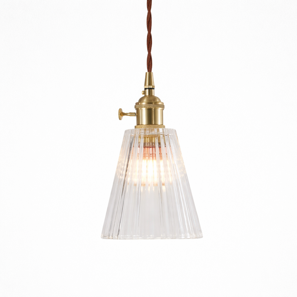 Japandi Glazen Hanglamp Voor Woonkamer Of Bar