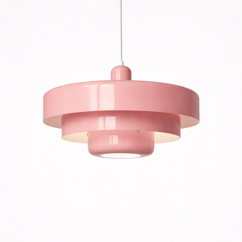 Hanglamp Met Drie Schijven In Macaron Stijl