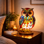 Owl-Shaped Table Lamp