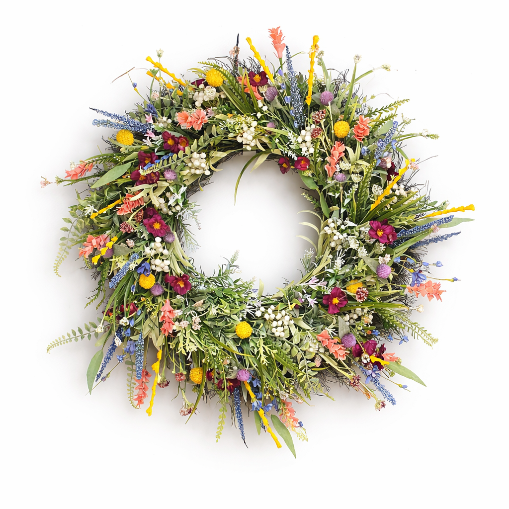 Decoratieve Bloemenkrans voor Deur