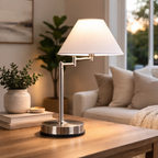 Tafellamp Met Draadkap En Touchbediening