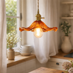 Lampe de table fleur d’hibiscus