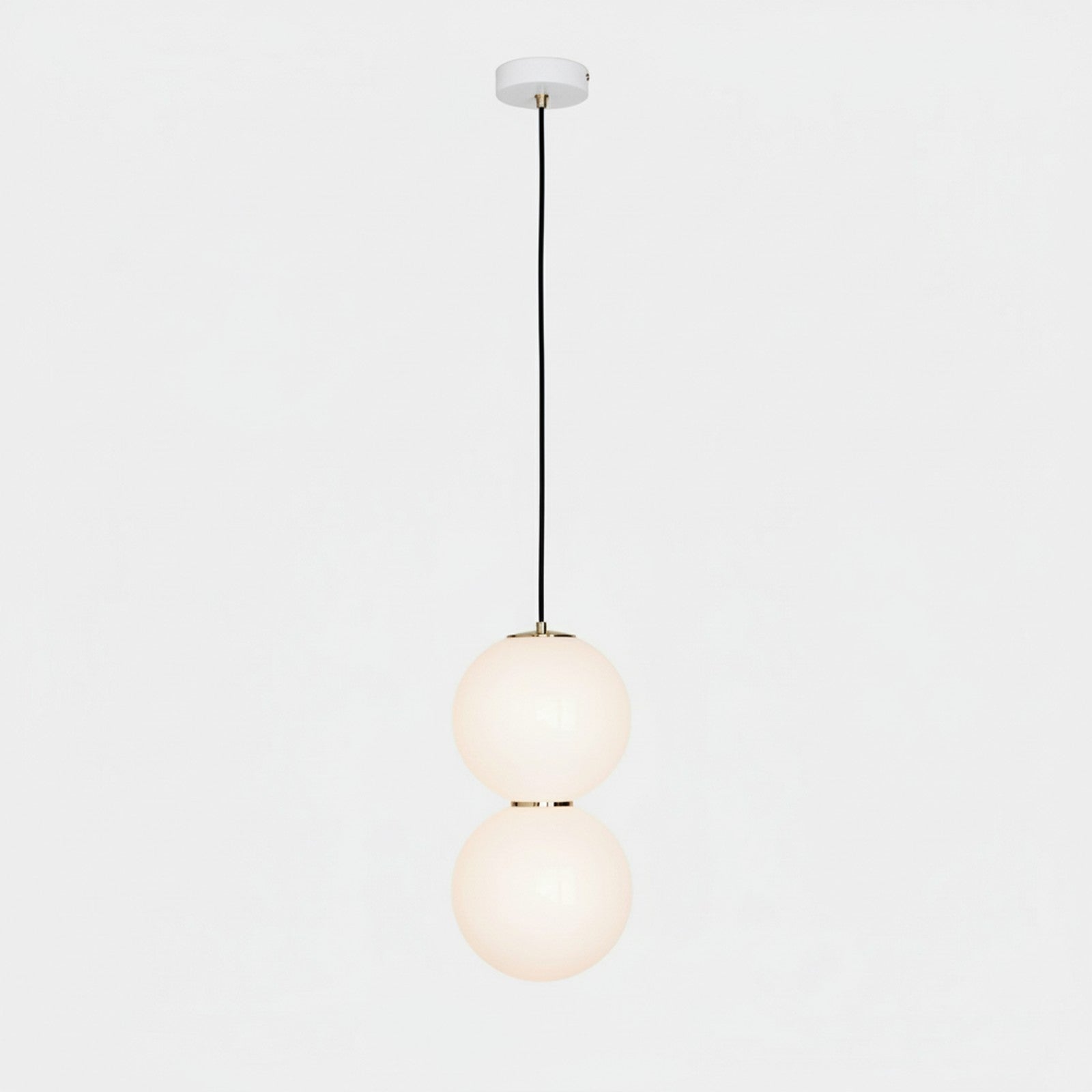Pearls E Double Suspension Light - Low Angle View