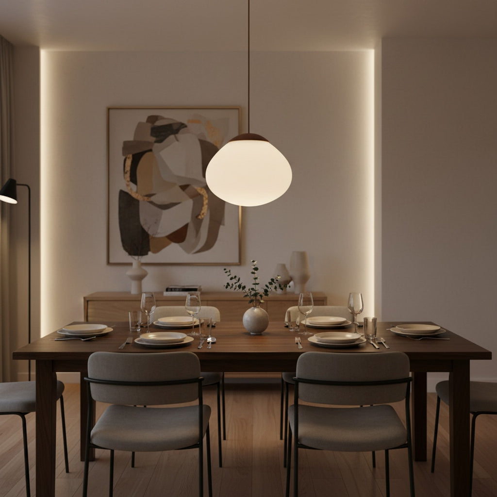 Lunora Dome Pendant Lamp - Dining Room Lifestyle