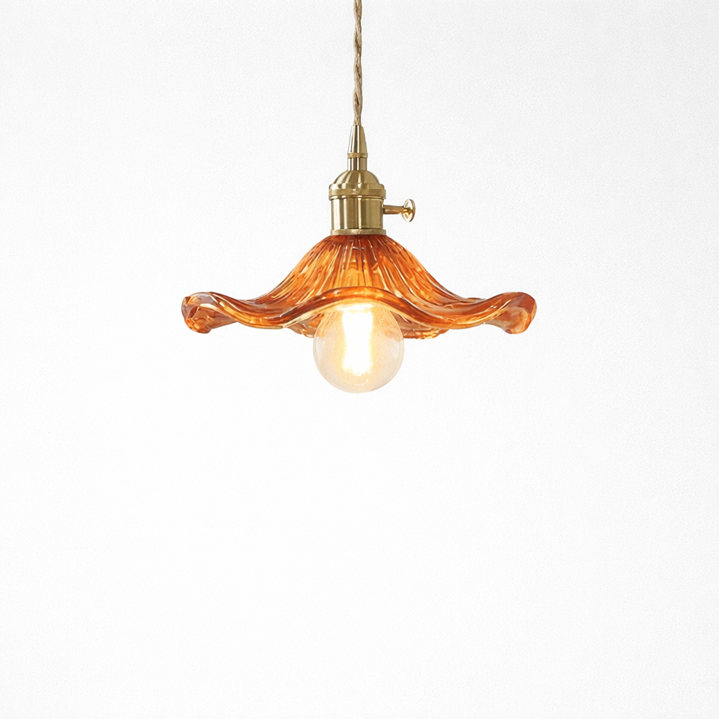 Lampe de table fleur d’hibiscus