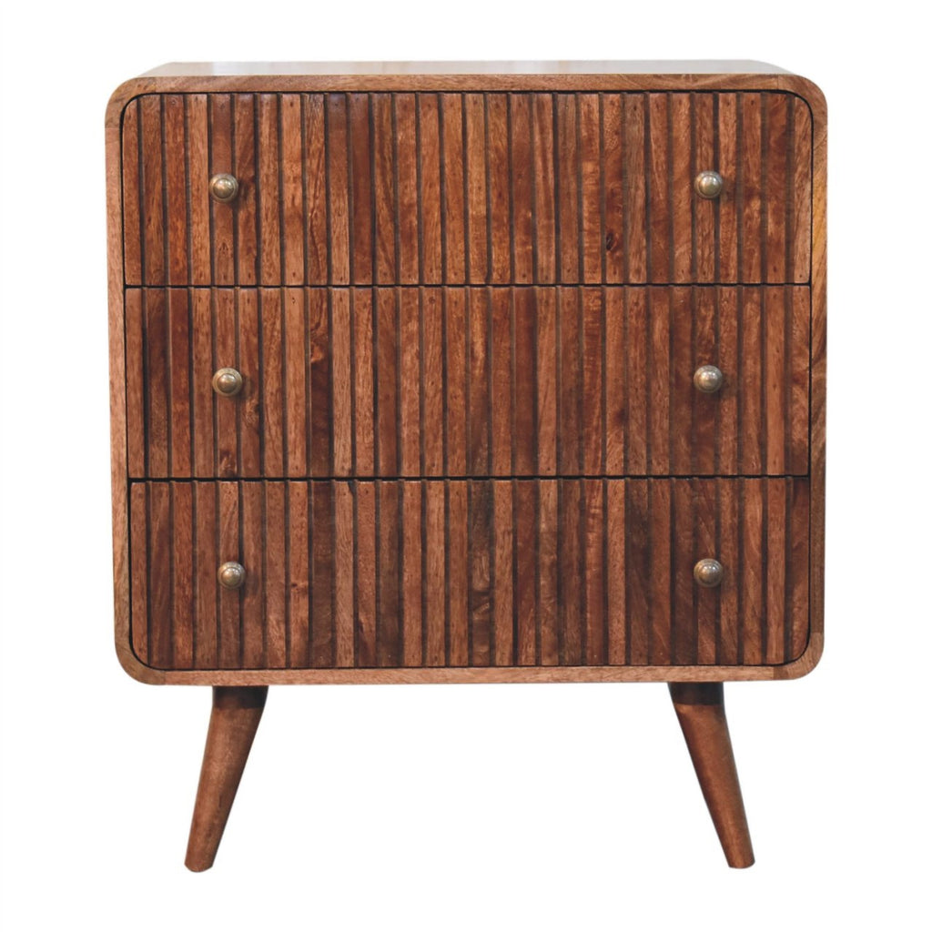 Ymir Solid Wood Chest of Drawers