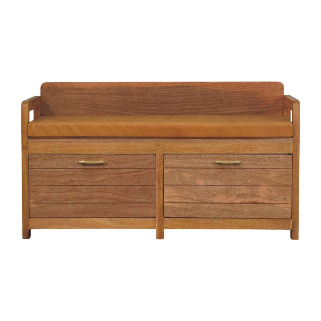 Tuva Solid Wood Bench