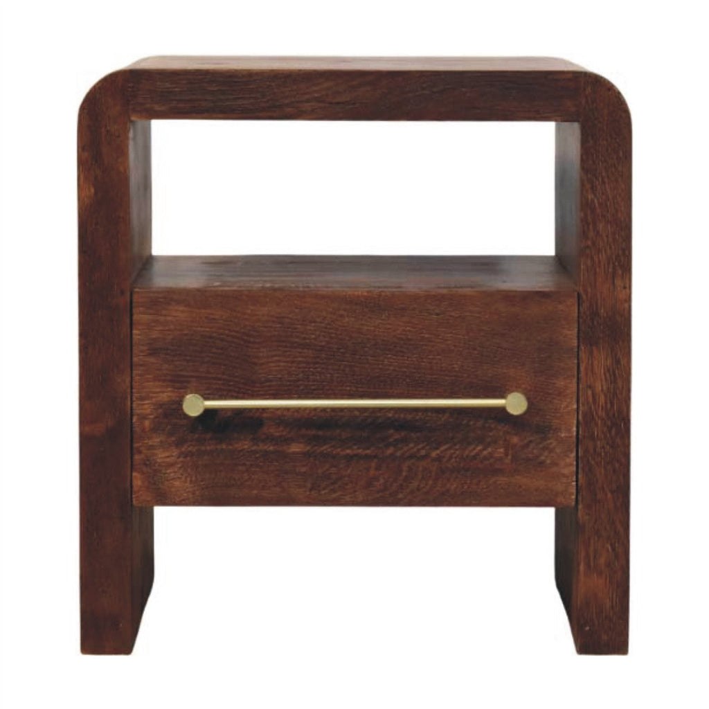 Alfr Block Nightstand