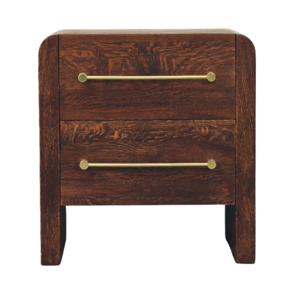 Eyvor Smoked Nightstand