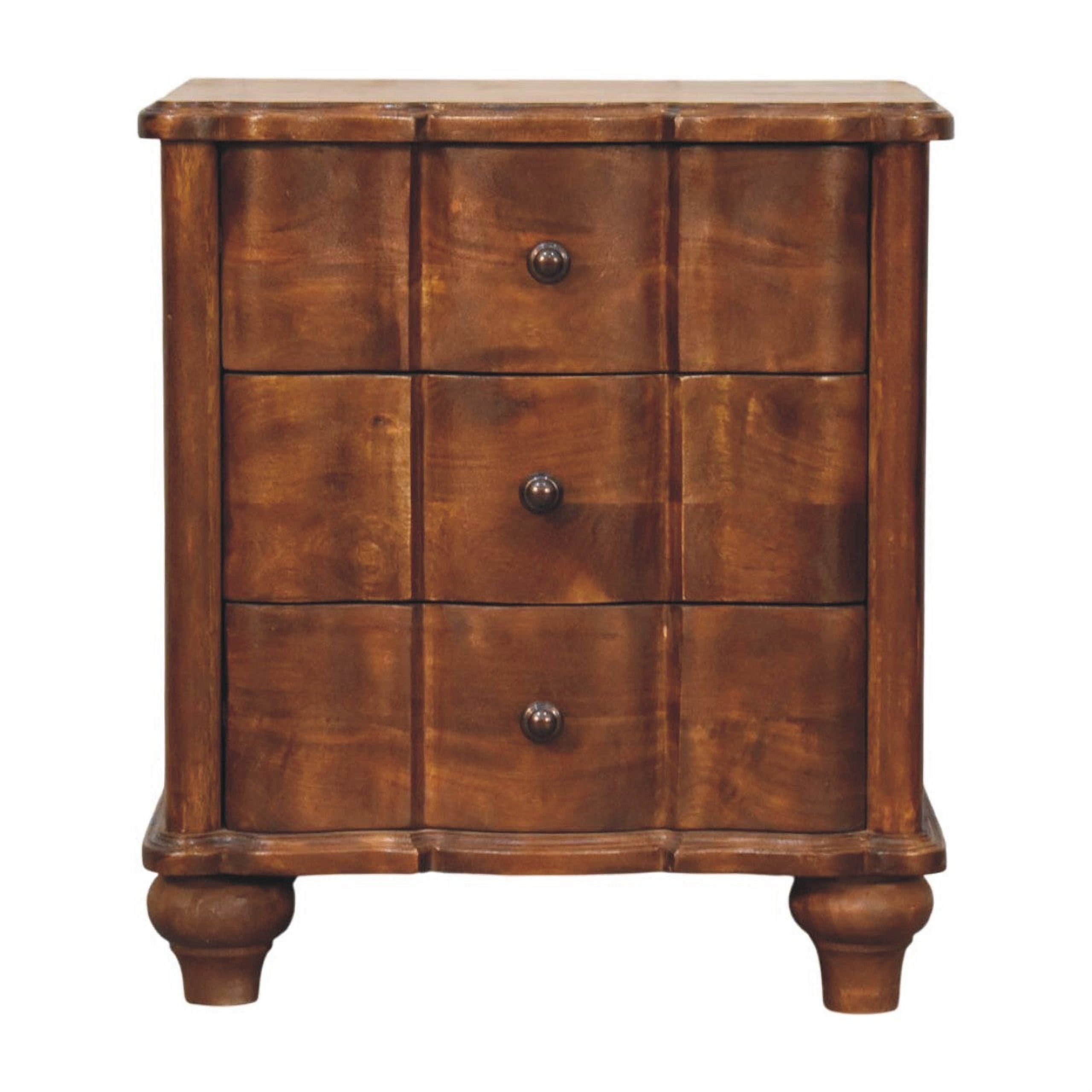 Kolgrim Solid Wood Nightstand