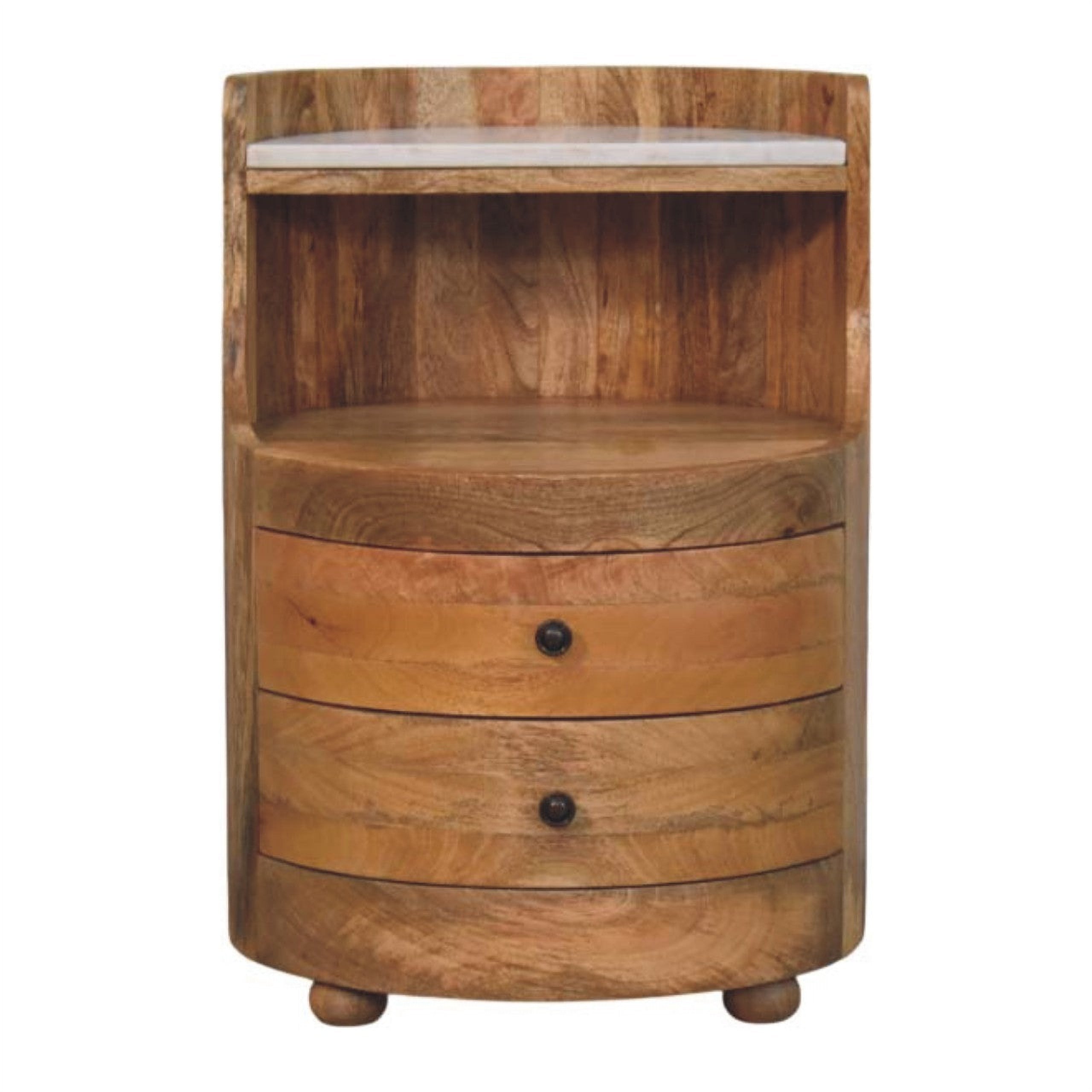 Njala Curved Nightstand