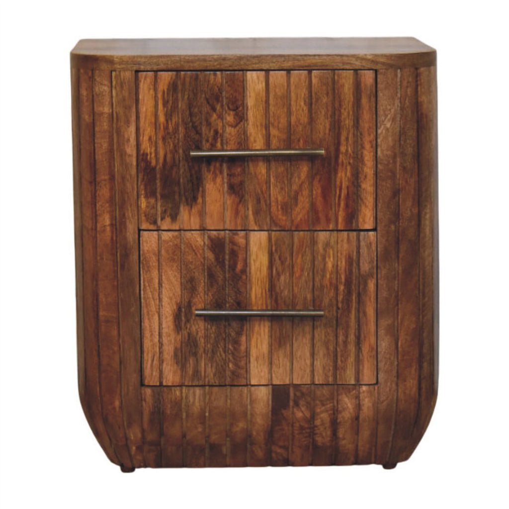 Runar Fluted Nightstand