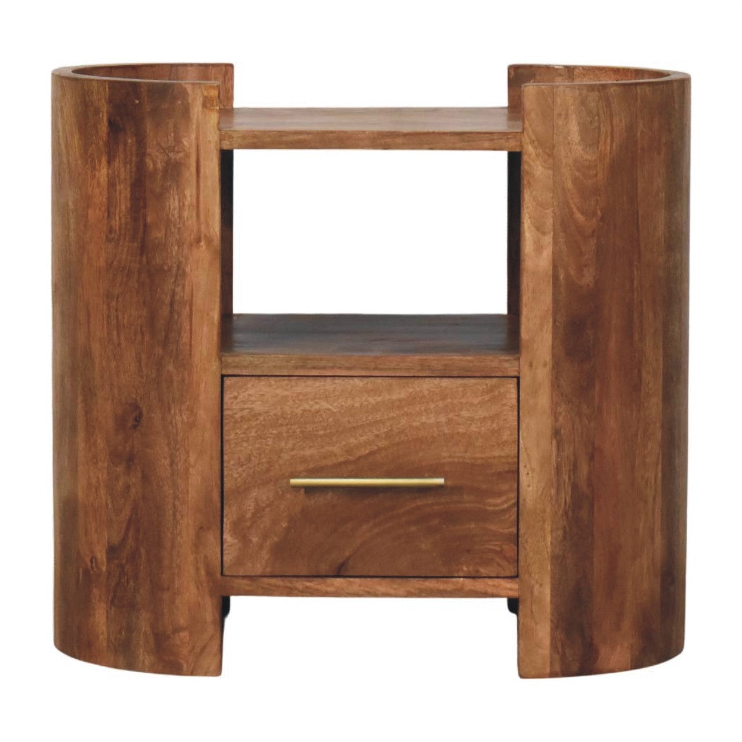Vetle Sculpted Nightstand