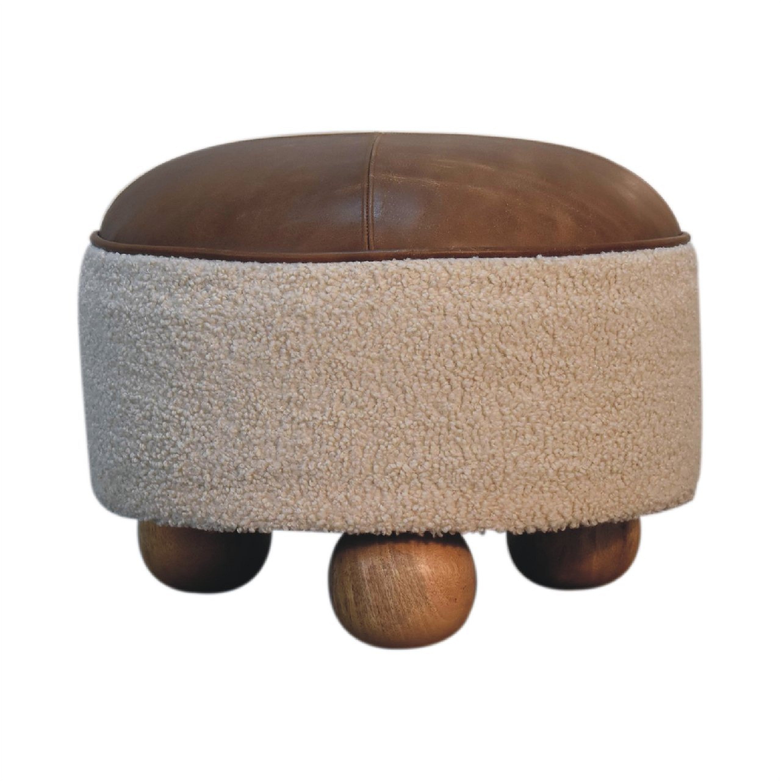 Gerda Solid Wood Stool