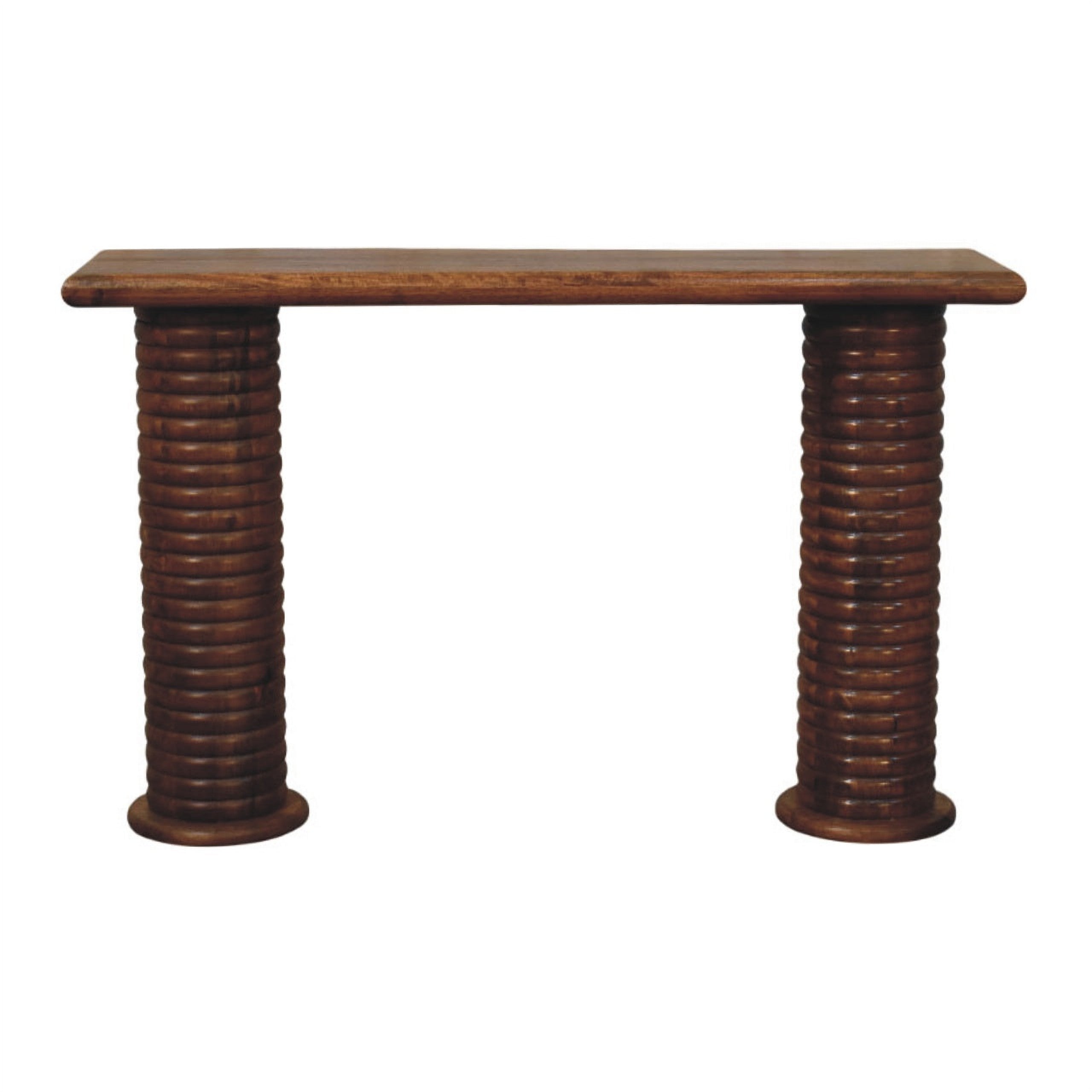 Trude Sculpted Console Table