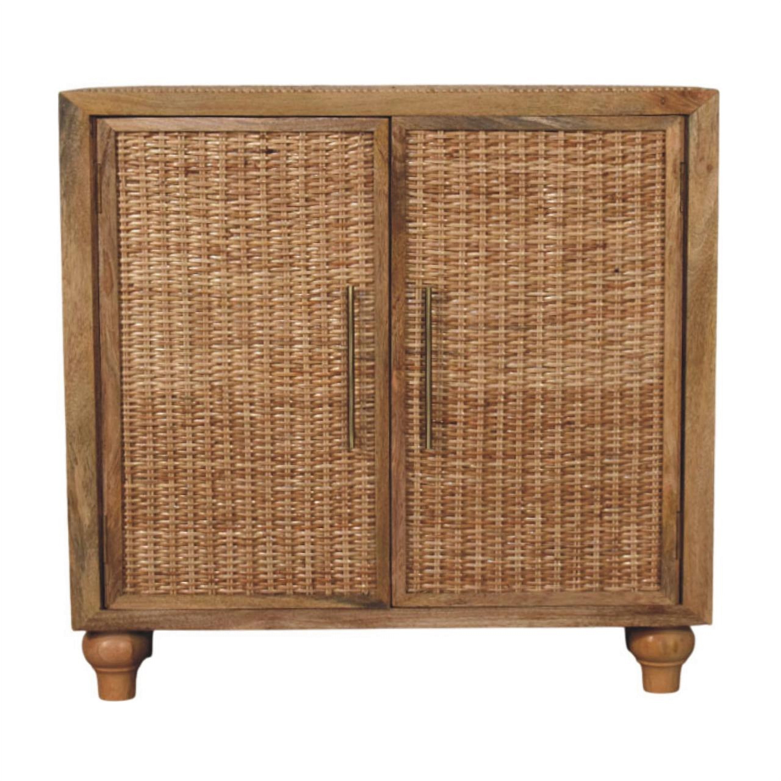 Dagur Rattan Cabinet
