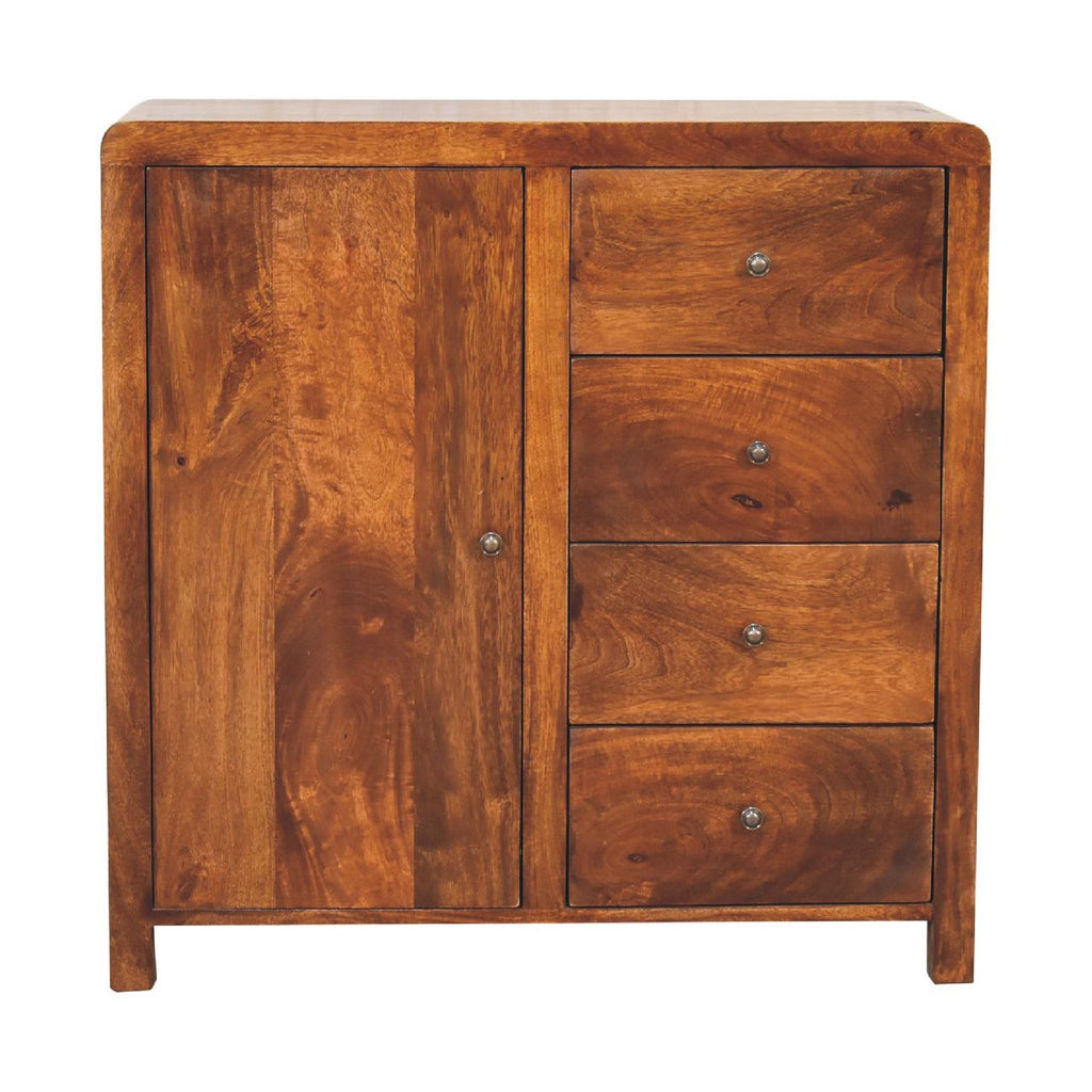 Eik Solid Wood Cabinet