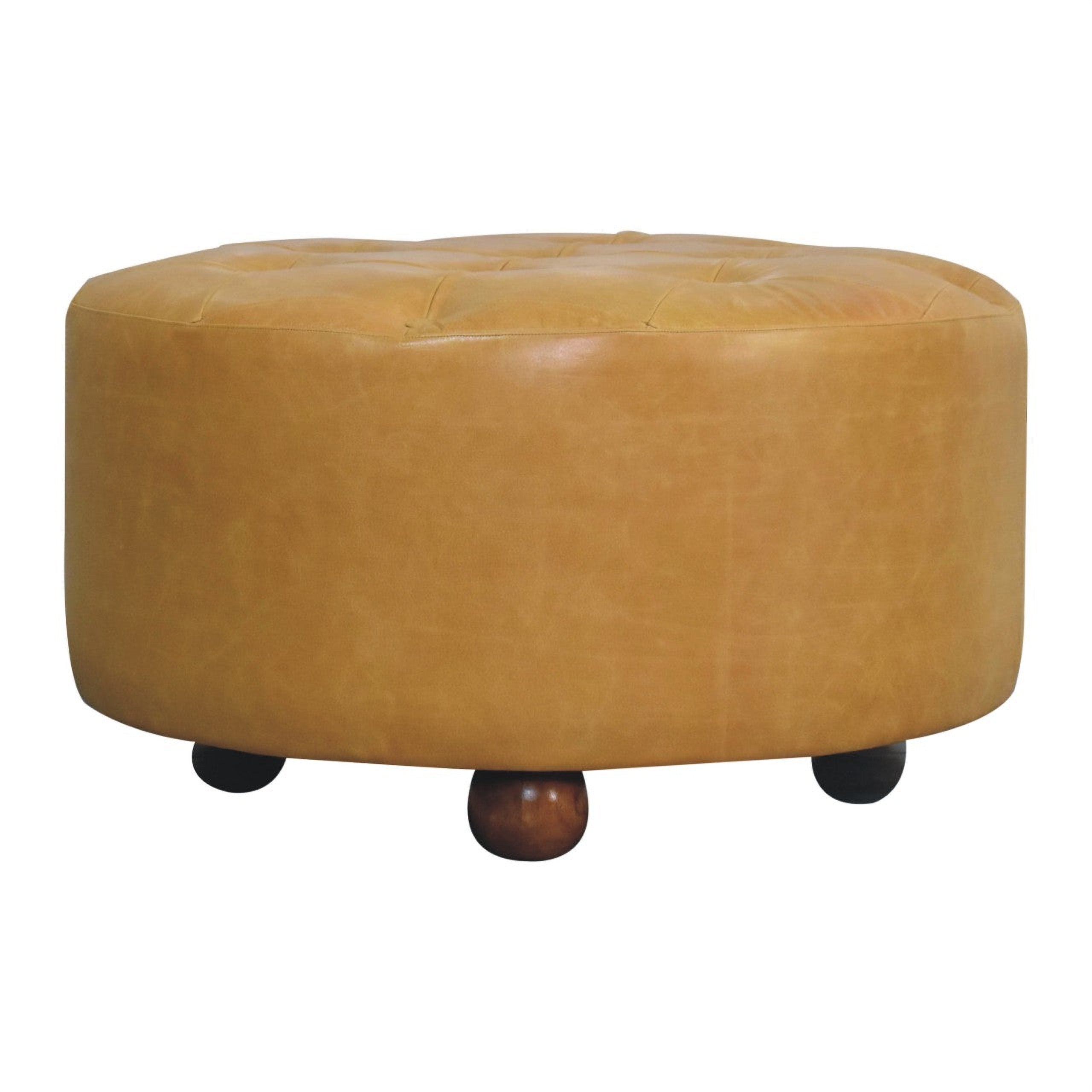 Tarjei Leather Coffee Table